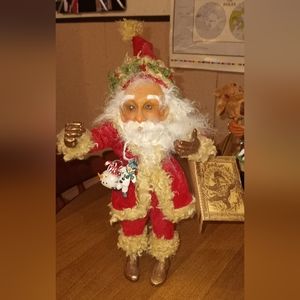 Drolleries Demdaco "Christmas Treats" 12" Santa
